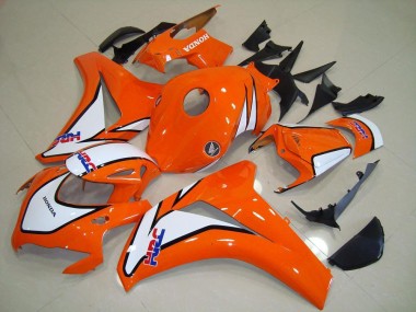 Loja Carenagem Moto Honda CBR 1000RR 08-11 - Sunset Laranja HRC