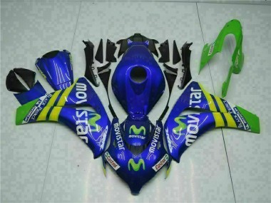 Loja Carenagem Moto Honda CBR 1000RR 08-11 - Verde Azul