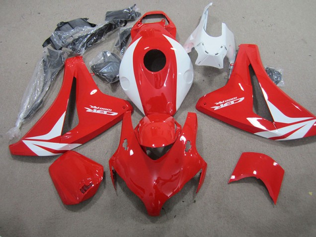 Loja Carenagem Moto Honda CBR 1000RR 08-11 - Vermelho Branco Fireblade