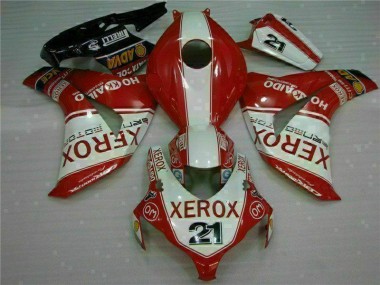 Loja Carenagem Moto Honda CBR 1000RR 08-11 - Vermelho Xerox 21