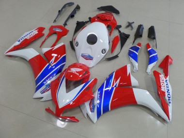 Loja Carenagem Moto Honda CBR 1000RR 12-16 - Branco Vermelho TT Legend