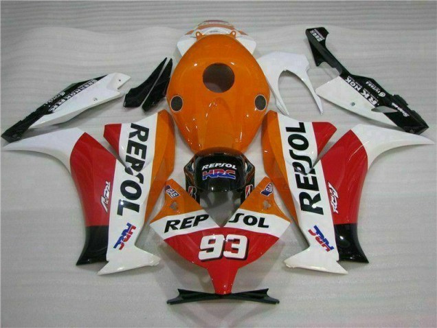 Loja Carenagem Moto Honda CBR 1000RR 12-16 - Laranja Repsol 93