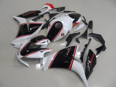 Loja Carenagem Moto Honda CBR 1000RR 12-16 - Preto & Branco & Vermelho Listra