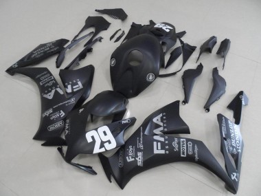 Loja Carenagem Moto Honda CBR 1000RR 12-16 - Preto Fosco Cinzento Decalques 29