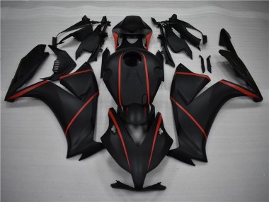 Loja Carenagem Moto Honda CBR 1000RR 12-16 - Preto Fosco Vermelho