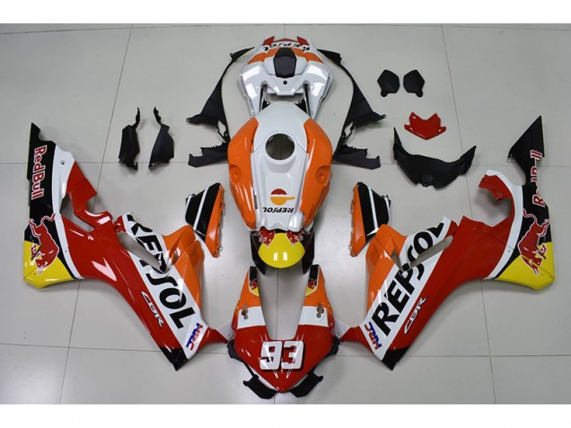 Loja Carenagem Moto Honda CBR 1000RR 17-23 - Repsol 93 Red Bull