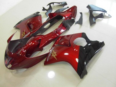 Loja Carenagem Moto Honda CBR 1100 XX Blackbird 96-07 - Vermelho Pretobird