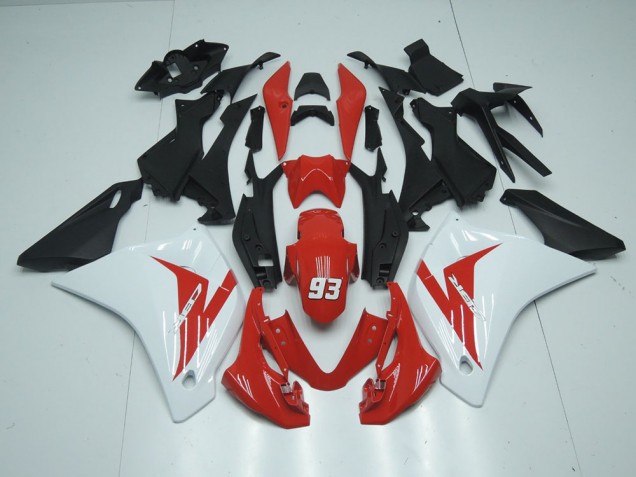 Loja Carenagem Moto Honda CBR 125R 11-13 - Vermelho Branco 93