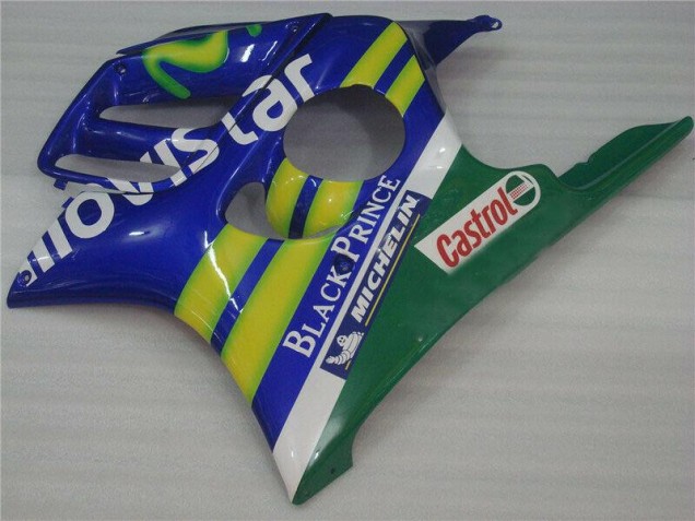 Loja Carenagem Moto Honda CBR 600 F3 95-98 - Azul Movistar Castrol