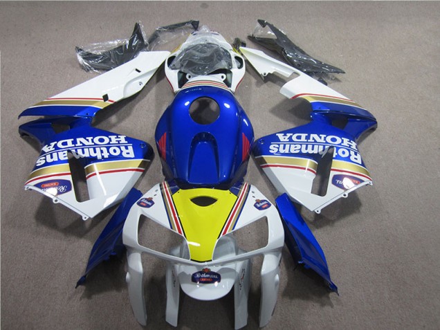 Loja Carenagem Moto Honda CBR 600RR 05-06 - Azul Branco Rothmans