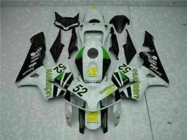 Loja Carenagem Moto Honda CBR 600RR 05-06 - Branco Amarelo Verde 52