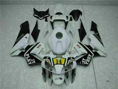 Loja Carenagem Moto Honda CBR 600RR 05-06 - Branco Playboy 14