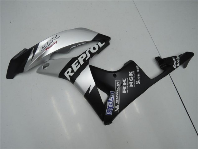 Loja Carenagem Moto Honda CBR 600RR 07-08 - Prata Repsol Preto