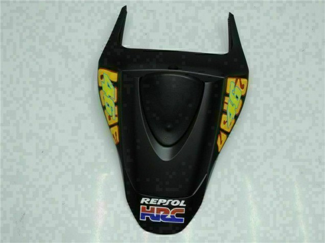 Loja Carenagem Moto Honda CBR 600RR 07-08 - Preto Amarelo Repsol 46