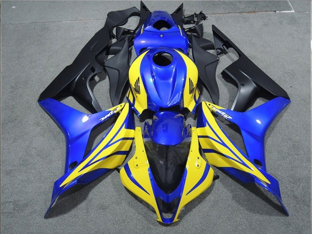 Loja Carenagem Moto Honda CBR 600RR 07-08 - Preto Azul Amarelo