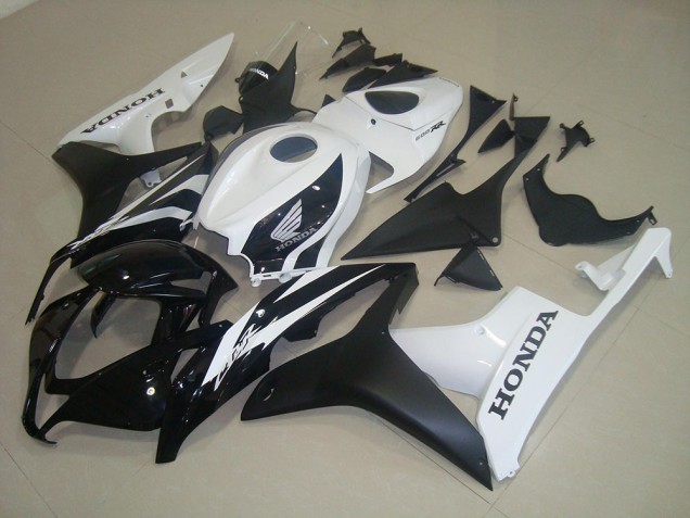 Loja Carenagem Moto Honda CBR 600RR 07-08 - Preto Fosco Branco