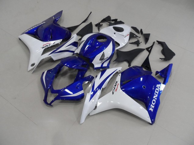 Loja Carenagem Moto Honda CBR 600RR 09-12 - Azul Branco