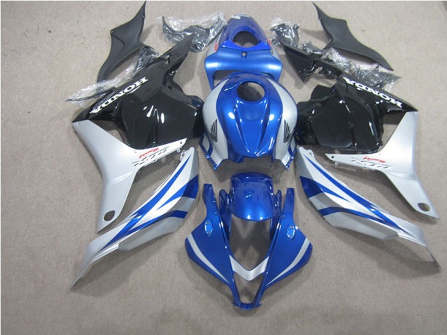 Loja Carenagem Moto Honda CBR 600RR 09-12 - Azul Prata Preto