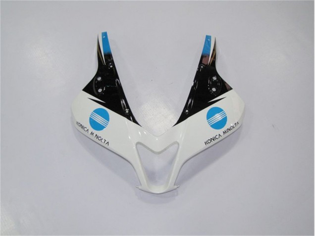 Loja Carenagem Moto Honda CBR 600RR 09-12 - Branco Azul Preto