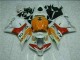 Loja Carenagem Moto Honda CBR 600RR 09-12 - Branco Laranja Repsol