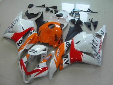 Loja Carenagem Moto Honda CBR 600RR 09-12 - Branco Novo Repsol