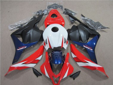 Loja Carenagem Moto Honda CBR 600RR 09-12 - Branco Vermelho Azul