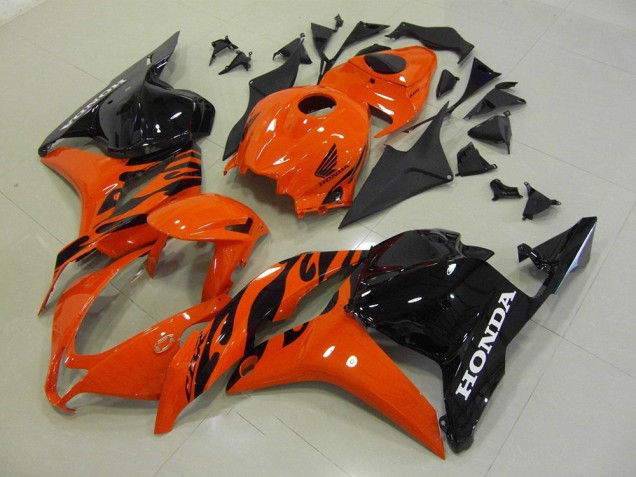 Loja Carenagem Moto Honda CBR 600RR 09-12 - Laranja Preto