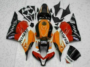 Loja Carenagem Moto Honda CBR 600RR 09-12 - Laranja Repsol