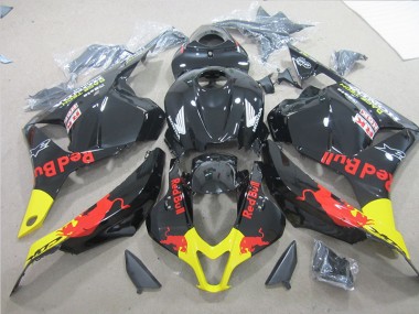 Loja Carenagem Moto Honda CBR 600RR 09-12 - Preto Amarelo Red Bull