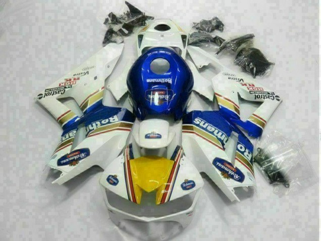 Loja Carenagem Moto Honda CBR 600RR 13-21 - Branco Azul