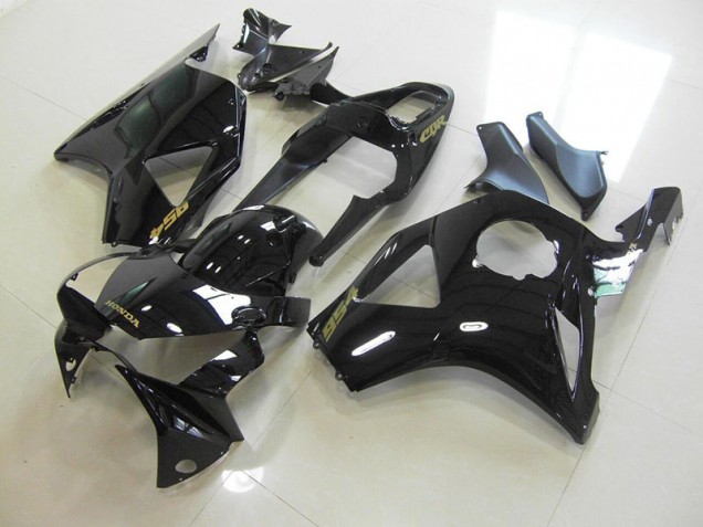 Loja Carenagem Moto Honda CBR 900RR 954 02-03 - Preto Ouro Decalque