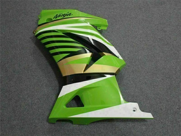 Loja Carenagem Moto Kawasaki EX250 08-12 - Verde Branco Preto Ninja