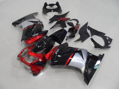 Loja Carenagem Moto Kawasaki ZX 250R 08-12 - Doce Vermelho Preto Prata