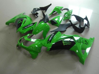 Loja Carenagem Moto Kawasaki ZX 250R 08-12 - Novo Verde Monster