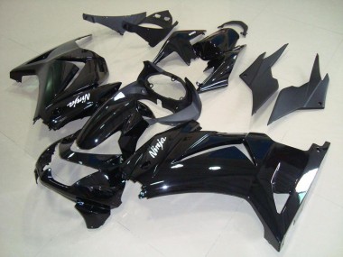 Loja Carenagem Moto Kawasaki ZX 250R 08-12 - Preto Brilhante