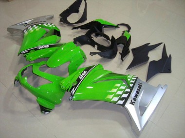 Loja Carenagem Moto Kawasaki ZX 250R 08-12 - Verde Prata