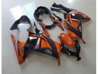 Loja Carenagem Moto Kawasaki ZX 300R 13-16 - Preto Laranja