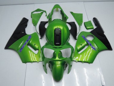 Loja Carenagem Moto Kawasaki ZX12R 00-01 - Verde & Preto