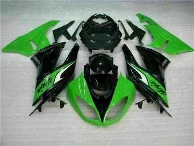 Loja Carenagem Moto Kawasaki ZX6R 09-12 - Preto Verde