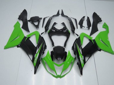 Loja Carenagem Moto Kawasaki ZX6R 13-18 - Preto Verde 636