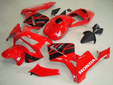 Loja Carenagem Moto & Plástico Moto Honda CBR 600RR 03-04 - Vermelho