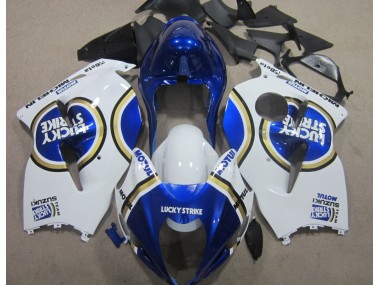 Loja Carenagem Moto Suzuki GSXR 1300 Hayabusa 96-07 - Azul Motul Branco Lucky Strike