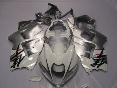 Loja Carenagem Moto Suzuki GSXR 1300 Hayabusa 96-07 - Branco Preto Decalque