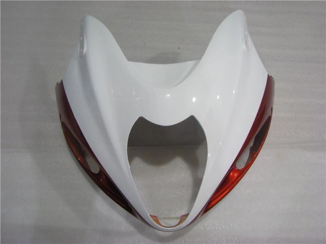 Loja Carenagem Moto Suzuki GSXR 1300 Hayabusa 96-07 - Laranja Branco Preto