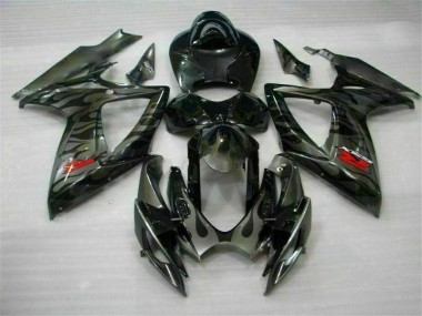 Loja Carenagem Moto Suzuki GSXR 600 / 750 K6 06-07 - Preto