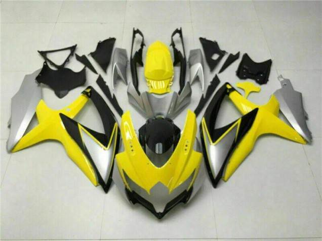 Loja Carenagem Moto Suzuki GSXR 600 / 750 K8 08-10 - Amarelo