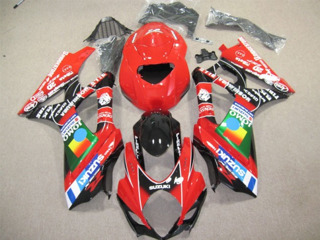 Loja Carenagem Moto Suzuki GSXR 600 K4 04-05 - Vermelho Preto
