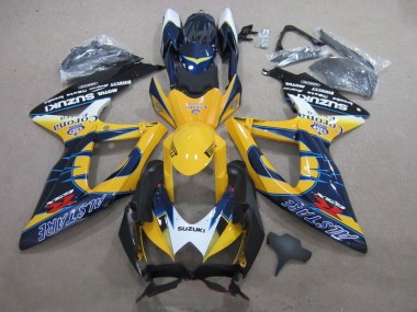 Loja Carenagem Moto Suzuki GSXR 600 K8 08-10 - Azul Amarelo Corona Extra