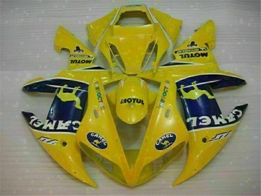 Loja Carenagem Moto Yamaha R1 02-03 - Amarelo