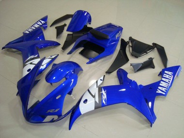 Loja Carenagem Moto Yamaha R1 02-03 - Branco Azul